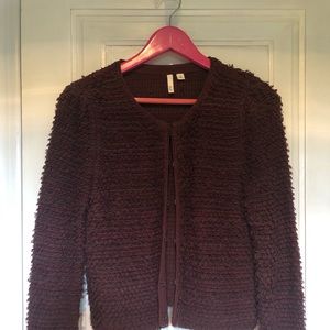 Boucle type sweater